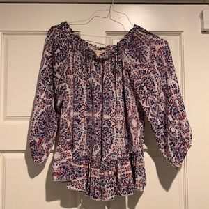 Rebecca Taylor Paisley Silk Top
